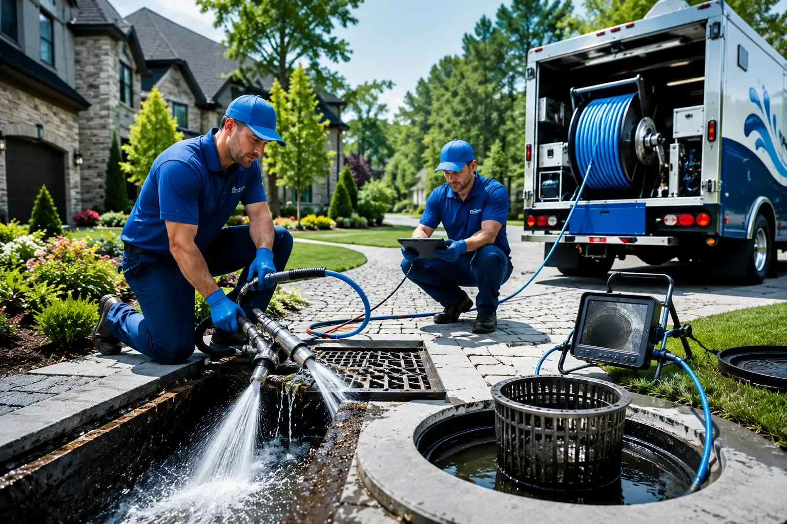 Local outdoor drain cleaning professionals in Marquette, IA